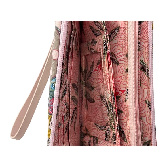 Vera Bradley RFID Rain Forest Canopy Wristlet - Picture 3 of 6